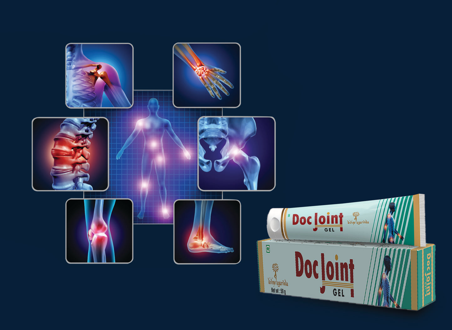 Pain Relief Gel for Joints & Muscles